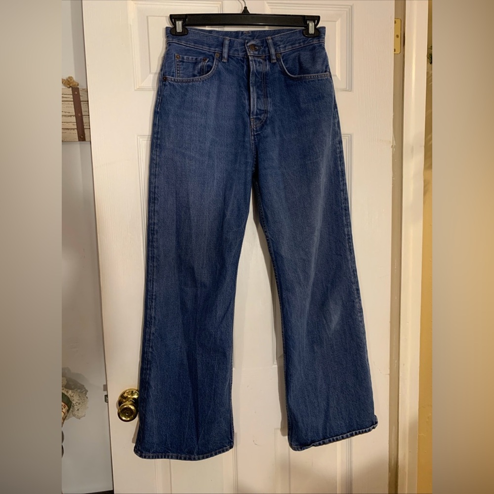 Acne Studios 2021F Brutus Blue Jeans Men’s 27 x32 Button Fly